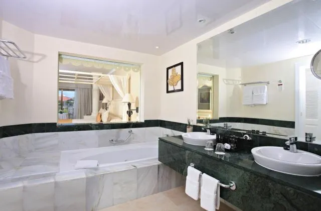 Luxury Bahia Principe Ambar Punta Cana room bathroom